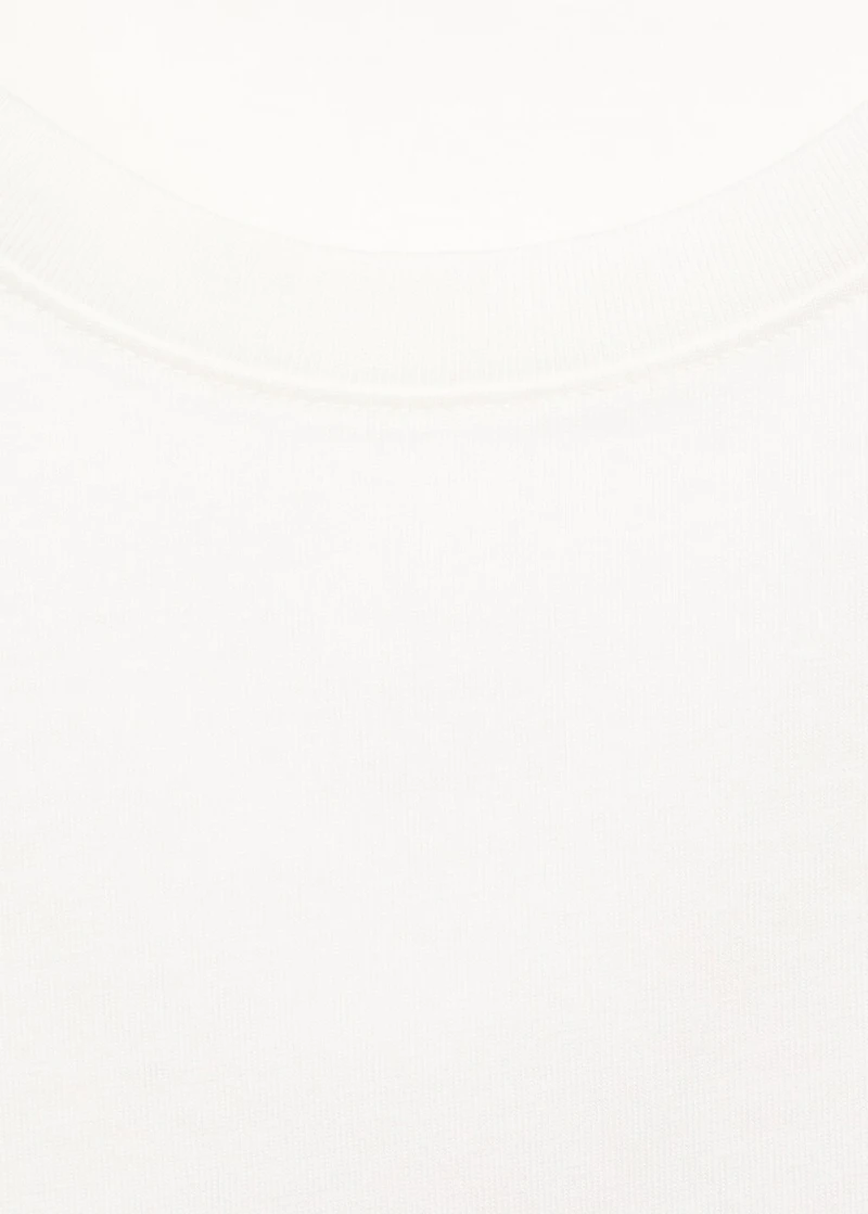 Oversized cotton t-shirt