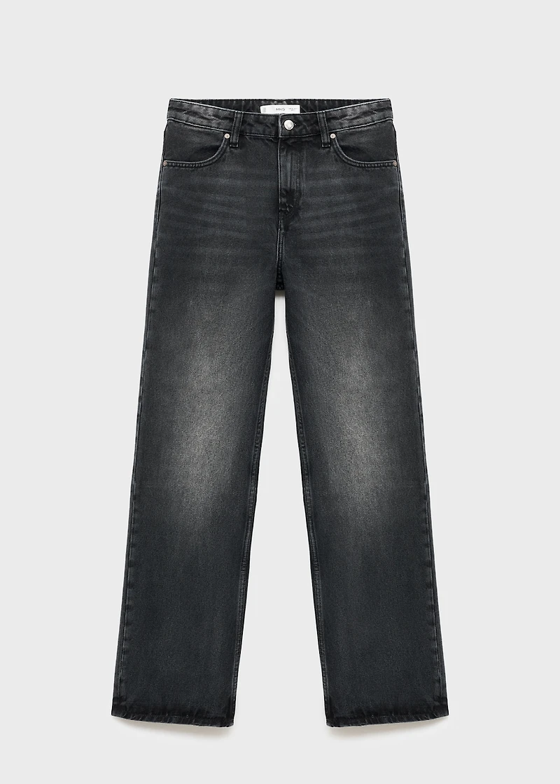 Miami medium-rise straight-fit jeans