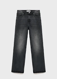 Miami medium-rise straight-fit jeans