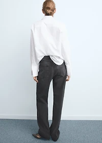 Miami medium-rise straight-fit jeans