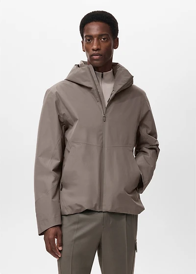 Water-repellent Thermolite® hooded jacket