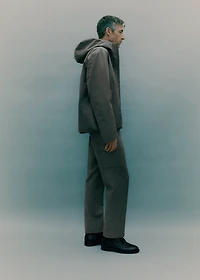 Water-repellent Thermolite® hooded jacket