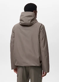 Water-repellent Thermolite® hooded jacket