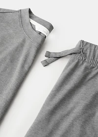 Long cotton pajama pack