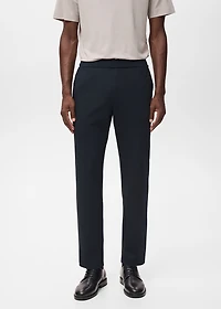 Technical structured joggers