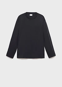 Long-sleeved regular-fit t-shirt