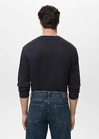 Long-sleeved regular-fit t-shirt
