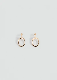 Circular-design earrings