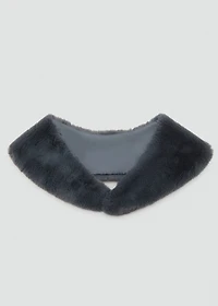 Faux-fur scarf