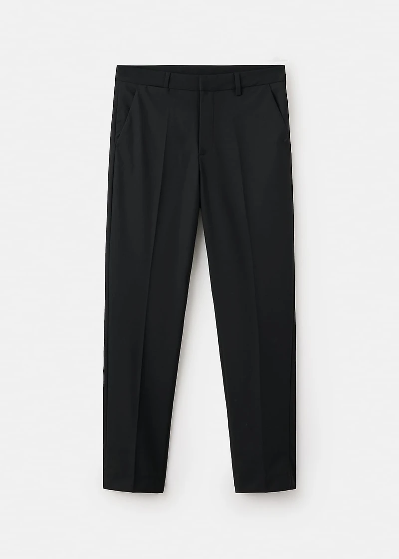 Straight suit trousers