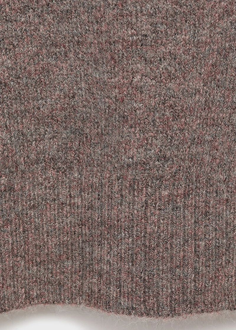 Studded knitted sweater