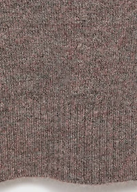 Studded knitted sweater