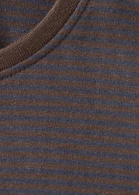 Striped cotton t-shirt