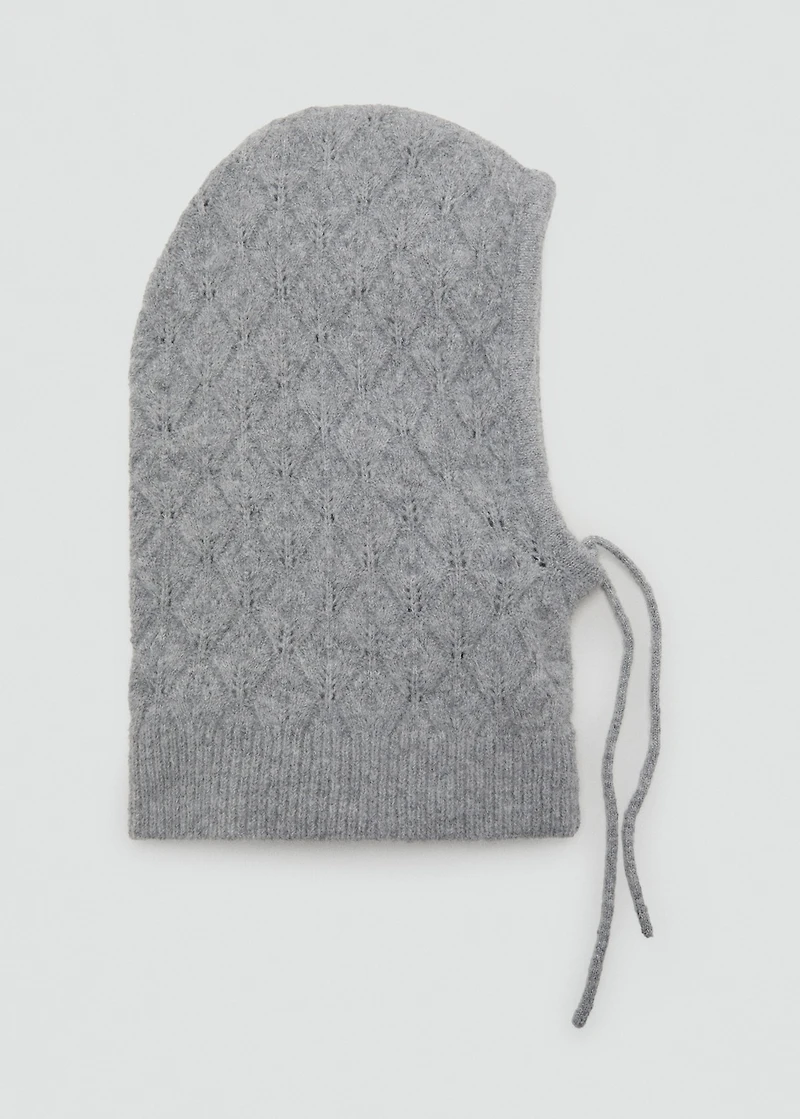 Knitted balaclava