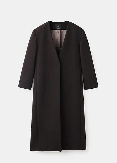 Long wool coat
