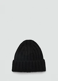 Ribbed knit beanie