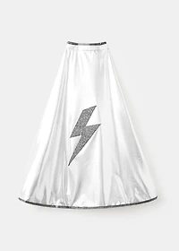 Cape and lightning mask