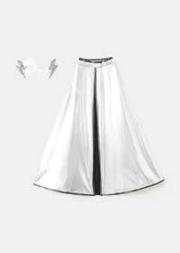 Cape and lightning mask