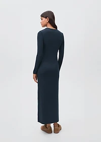Plain long dress