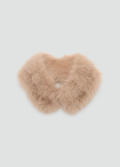 Faux-fur scarf