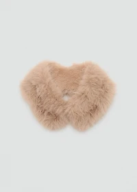Faux-fur scarf