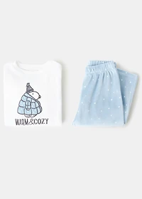 Printed long pyjamas