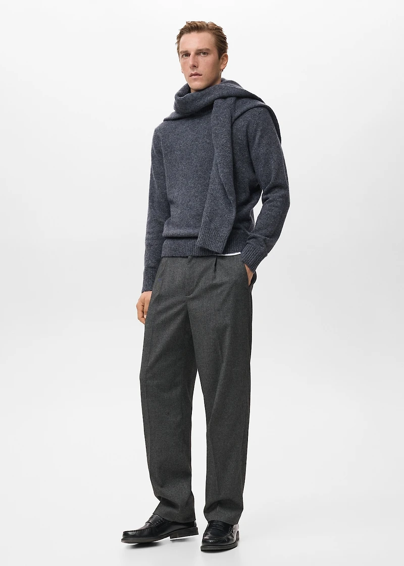 Wool and alpaca-blend sweater