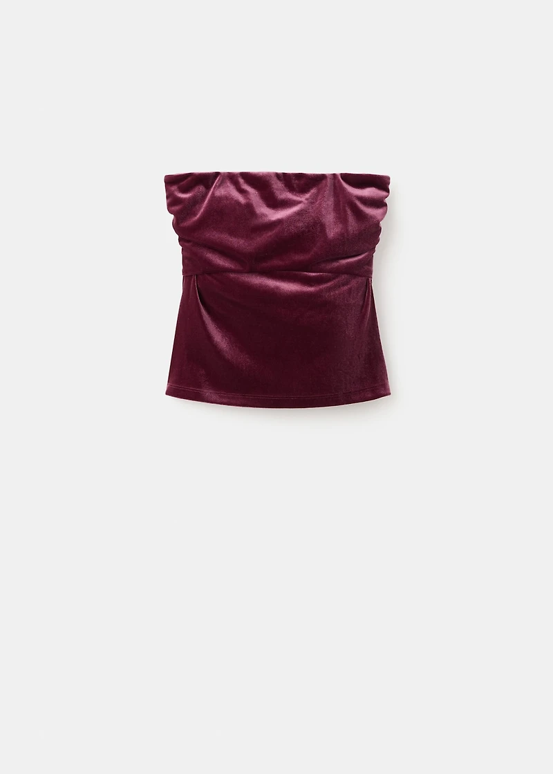 Velvet top