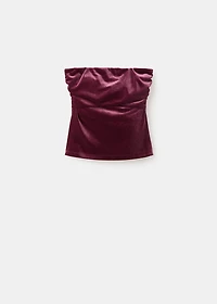 Velvet top