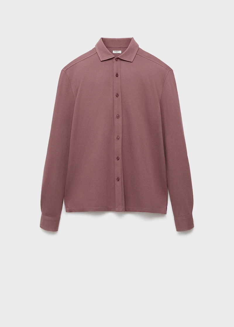 Cotton polo shirt