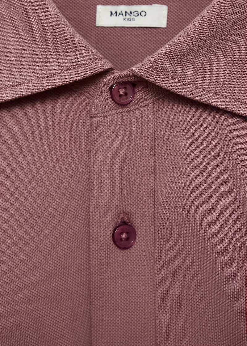 Cotton polo shirt