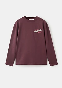 Christmas-print t-shirt