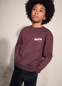 Christmas-print t-shirt