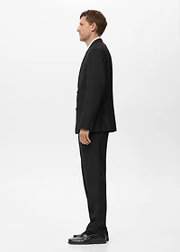 Regular-fit suit pants with pleats