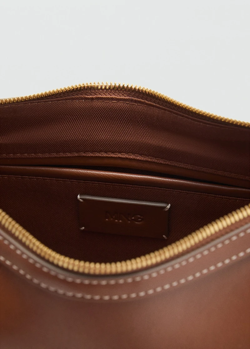 Studded shoulder bag