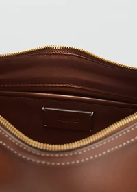 Studded shoulder bag