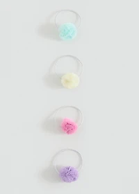 Pack of 4 scrunchies