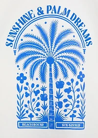 Short-sleeved printed t-shirt