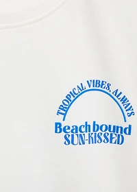 Short-sleeved printed t-shirt