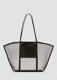 Semi-transparent shopper bag