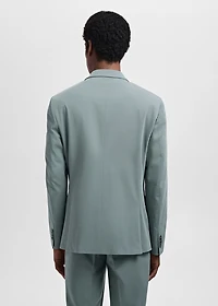Super slim-fit suit jacket stretch fabric