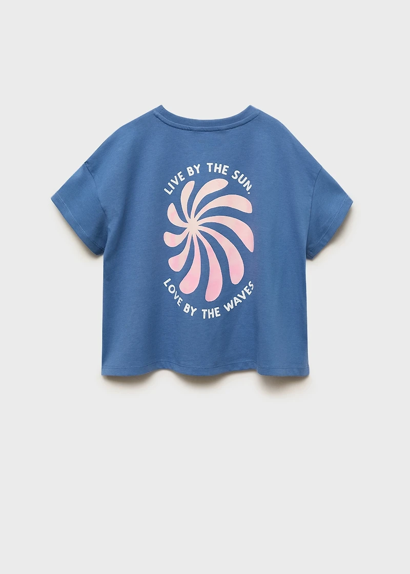 Short-sleeved printed t-shirt