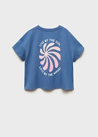 Short-sleeved printed t-shirt