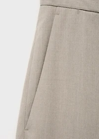 Monaco slim-fit suit pants