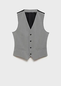 Paris super slim-fit suit vest
