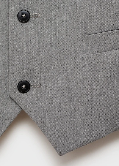 Paris super slim-fit suit vest