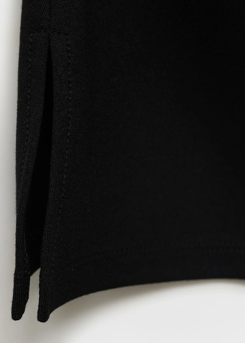 Asymmetrical draped top