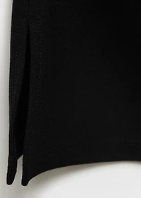 Asymmetrical draped top