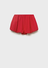 Balloon mini-shorts