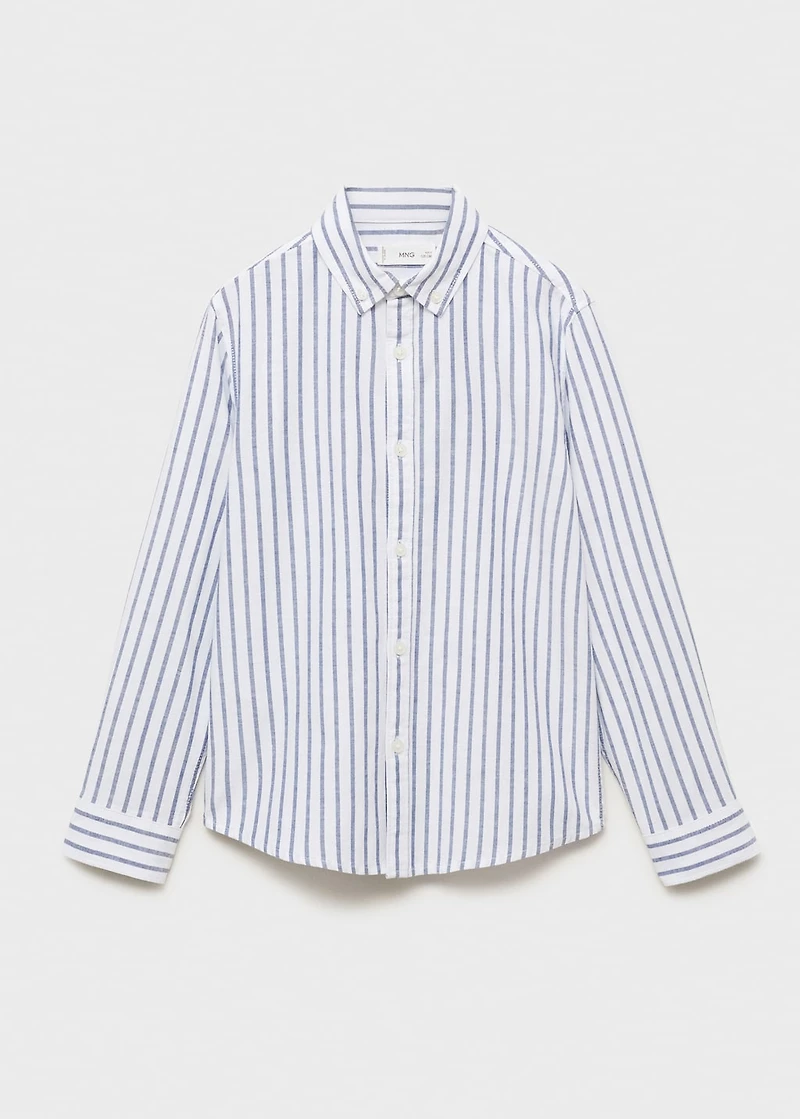 Striped Oxford shirt